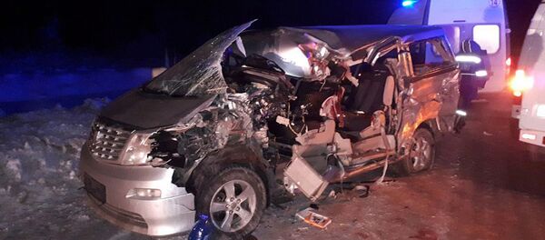 ДТП с кыргызстанцами на трассе Нижний Новгород — Саратов ДТП с кыргызстанцами на трассе Нижний Новгород — Саратов - Sputnik Кыргызстан