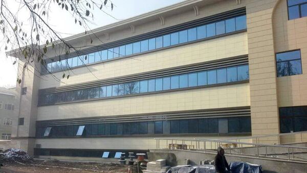 Строительство больницы кыргызско-турецкой дружбы в Бишкеке  - Sputnik Кыргызстан
