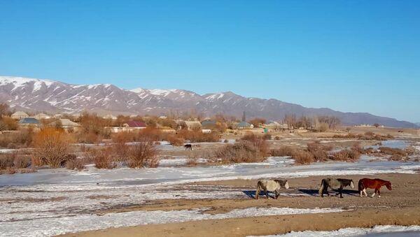Село Кызыл-Добо в Кочкорском районе - Sputnik Кыргызстан