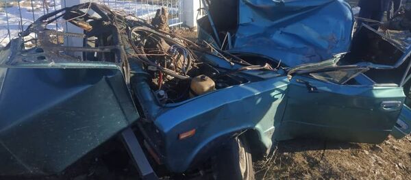 ДТП в селе Каратай - Sputnik Кыргызстан