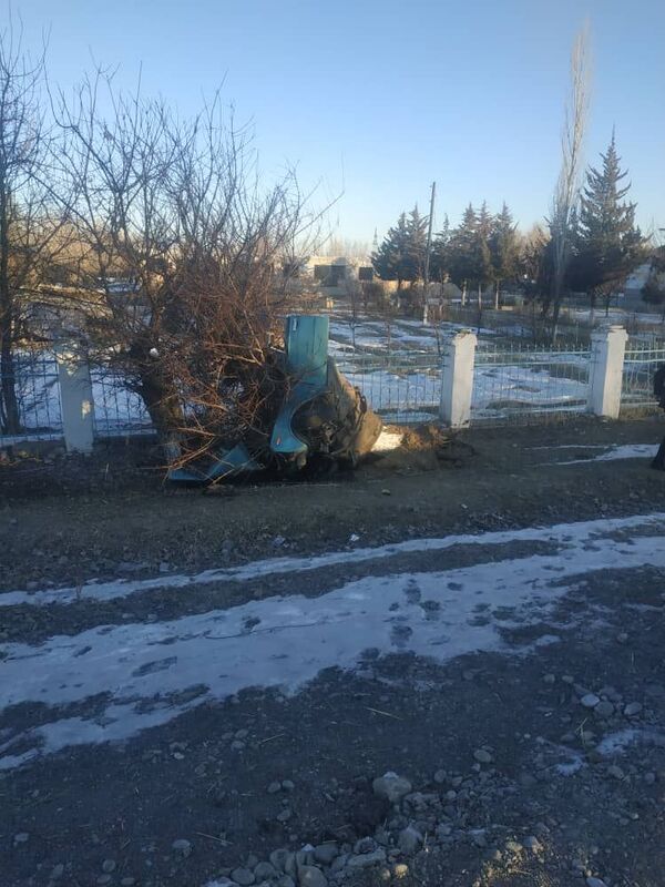 Ошто унаа бакты сүзүп, чачырап кетти. Кырсыктын сүрөттөрү - Sputnik Кыргызстан