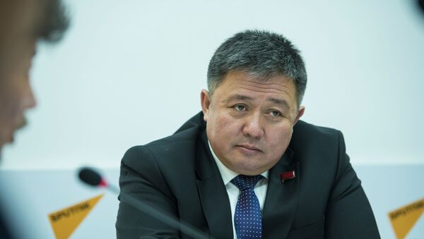 Жогорку Кеңештин депутаты Алмазбек Эргешов - Sputnik Кыргызстан