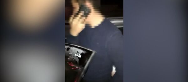 Появилось видео после наезда милиционера на ребенка под Бишкеком - Sputnik Кыргызстан