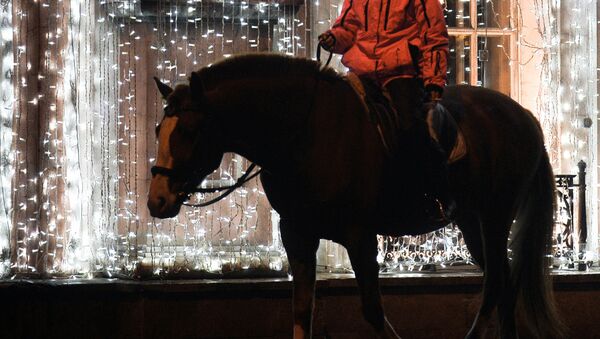 Новогодняя иллюминация в Москве - Sputnik Кыргызстан