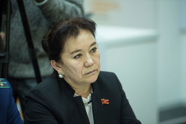Депутат Жогорку Кенеша Айнуру Алтыбаева - Sputnik Кыргызстан