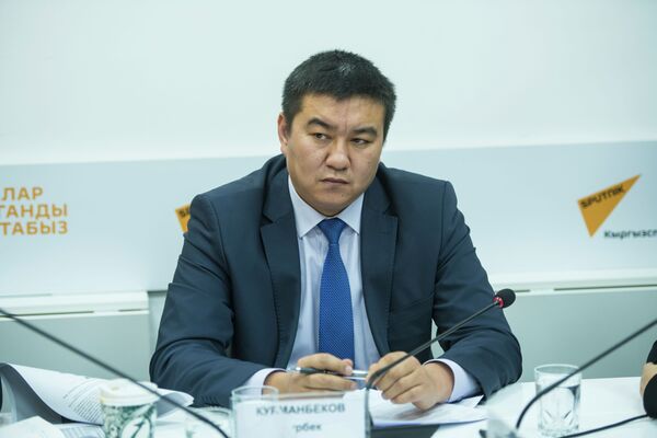 Эксперт отдела социального развития аппарата правительства Нурбек Курманбеков - Sputnik Кыргызстан