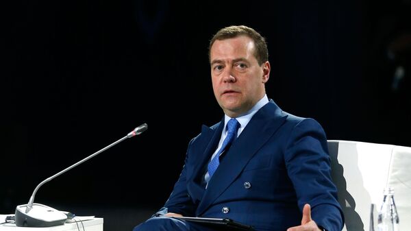 Председатель правительства РФ Дмитрий Медведев. Архивное фото - Sputnik Кыргызстан