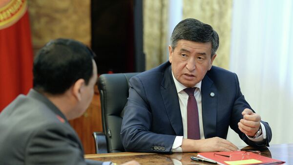 Президент Сооронбай Жээнбеков принял министра Кашкара Джунушалиева - Sputnik Кыргызстан