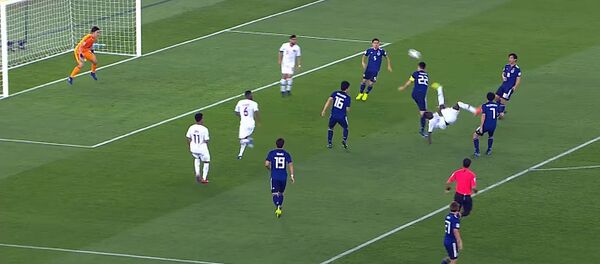 Гол через себя — лучшие моменты финала Кубка Азии по футболу. Видео - Sputnik Кыргызстан