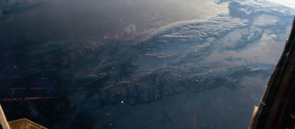 Фотография Кыргызстана, сделанная с МКС - Sputnik Кыргызстан