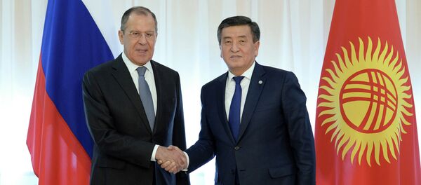 Президент Сооронбай Жээнбеков встретился с МИД РФ Сергеем Лавровым - Sputnik Кыргызстан
