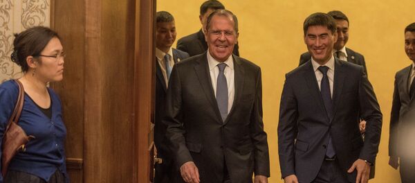 Официальный визит министр иностранных дел России Сергея Лаврова в КР Официальный визит министр иностранных дел России Сергея Лаврова в КР - Sputnik Кыргызстан
