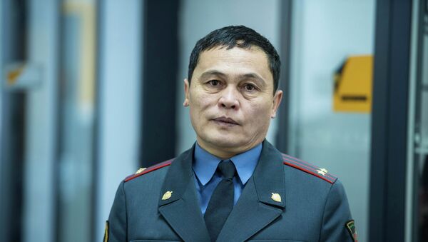 Главный инспектор Службы общественной безопасности МВД Рашид Карабаев - Sputnik Кыргызстан