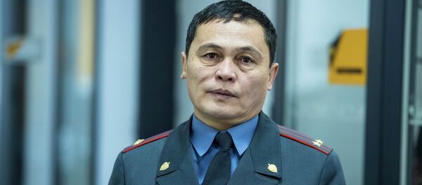 Главный инспектор по делам несовершеннолетних службы общественной безопасности (СОБ) МВД Рашид Карабаев. Архивное фото - Sputnik Кыргызстан