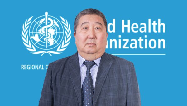 Национальный сотрудник по неинфекционным заболеваниям в страновом офисе Всемирной организации здравоохранения в Кыргызстане Осконбек Молдокулов - Sputnik Кыргызстан