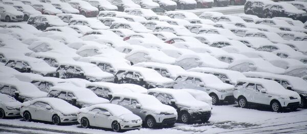 Стоянка у терминала Международного автомобильного оператора (ICO) в Зебрюгге - Sputnik Кыргызстан