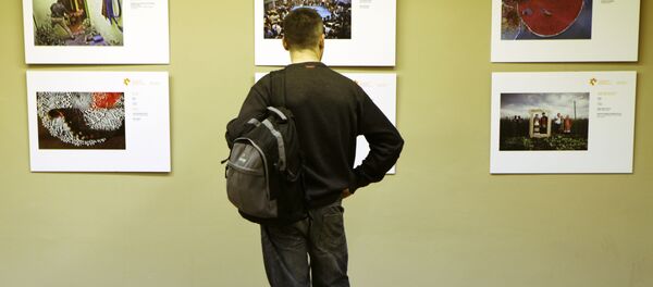 Открытие выставки победителей конкурса им. Андрея Стенина в Тель-Авиве - Sputnik Кыргызстан