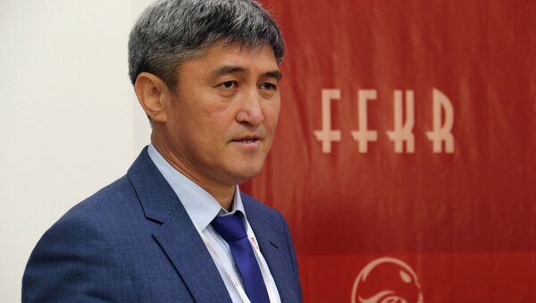 Президента Федерации футбола КР Канатбек Маматов   - Sputnik Кыргызстан