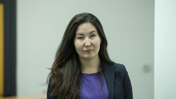Эксперт по правовым вопросам БизЭксперт  Айнура Чекирова - Sputnik Кыргызстан