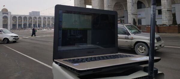 Передвижной аппаратно-программный комплекс для фиксации нарушений Правил дорожного движения Автопатруль радар - Sputnik Кыргызстан