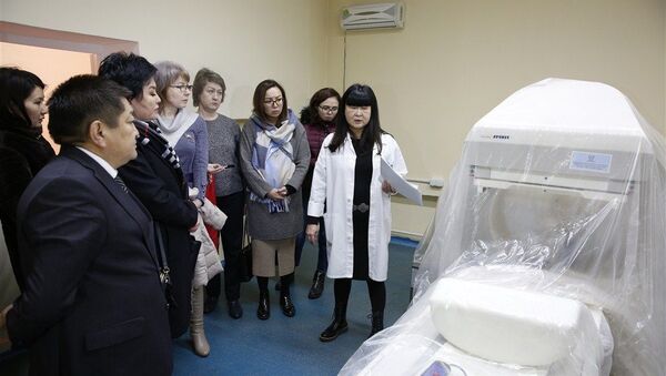 Ремонт в Национальном центре онкологии и гематологии - Sputnik Кыргызстан