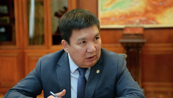 Министр транспорта и дорог Кыргызстана Жанат Бейшенов - Sputnik Кыргызстан