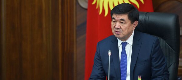 Премьер-министр Кыргызской Республики Мухаммедкалый Абылгазиев. Архивное фото - Sputnik Кыргызстан