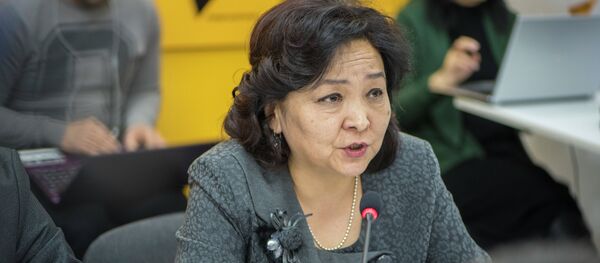 Азык-түлүк коопсуздугу бөлүмүнүн башчысынын милдетин аткаруучусу Анаркүл Беккулиева - Sputnik Кыргызстан