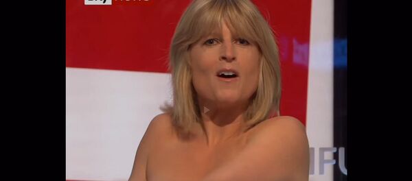 Сестра британского экс-министра разделась в прямом эфире — видео - Sputnik Кыргызстан