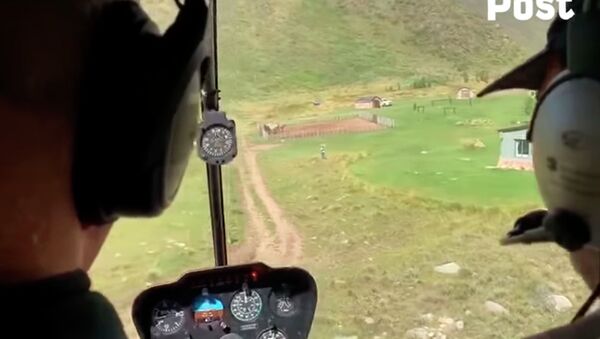 Пассажир вертолета изнутри снял крушение в Аргентине — жуткое видео - Sputnik Кыргызстан
