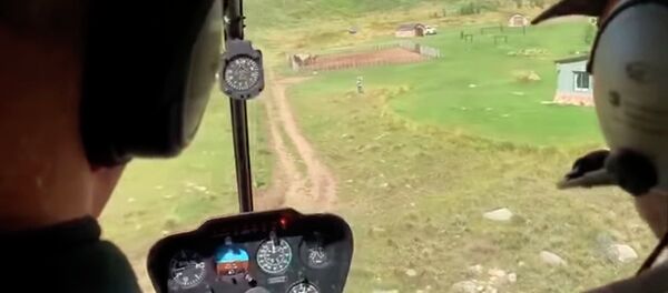 Пассажир вертолета изнутри снял крушение в Аргентине — жуткое видео - Sputnik Кыргызстан