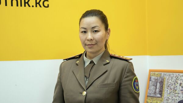 ӨКМдин маалымат кызматынын башчысы Элмира Шерипова - Sputnik Кыргызстан