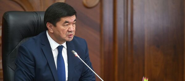 Премьер-министр Мухаммедкалый Абылгазиев. Архив - Sputnik Кыргызстан