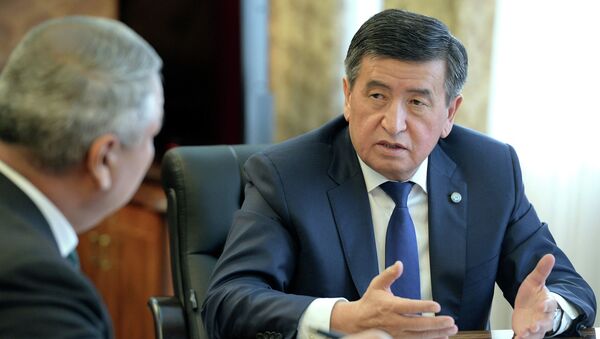 Президент Кыргызской Республики Сооронбай Жээнбеков принял Акылбека Султанова - Sputnik Кыргызстан