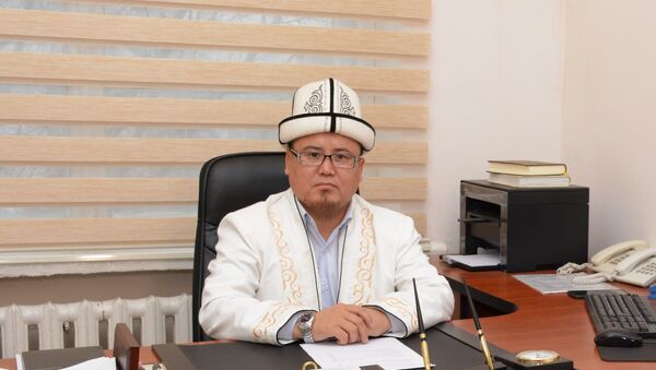 Председатель Совета Улемов мусульман КР Абибилла ажы Кадырбердиев - Sputnik Кыргызстан