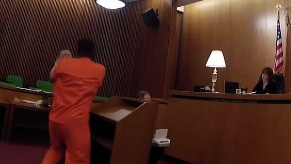 Американец напал на адвоката после того, как его осудили на 47 лет. Видео - Sputnik Кыргызстан