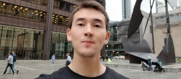 Студент Эрмек Темирбек уулу Студент Эрмек Темирбек уулу - Sputnik Кыргызстан