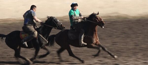 Как депутаты и чиновники играли в кок-бору. Видео с турнира в Бишкеке - Sputnik Кыргызстан