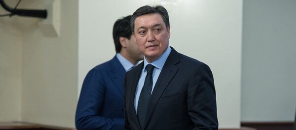 Аскар Мамин Казакстандын премьер-министри болуп дайындалды - Sputnik Кыргызстан