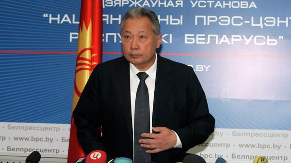 Пресс-конференция Курманбека Бакиева в Минске - Sputnik Кыргызстан