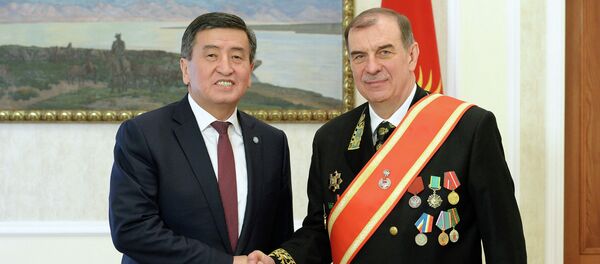 Президент КР Сооронбай Жээнбеков принял посла РФ Андрея Крутько - Sputnik Кыргызстан