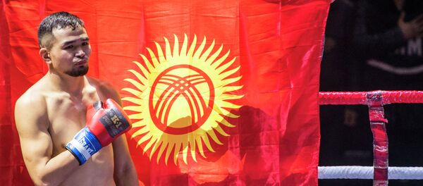 Кыргызстанский боец смешанного стиля Дастан Шаршеев. Архивное фото Кыргызстанский боец смешанного стиля Дастан Шаршеев. Архивное фото - Sputnik Кыргызстан