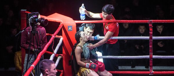 Международный турнир по кикбоксингу Max Pro K1 в Бишкеке - Sputnik Кыргызстан