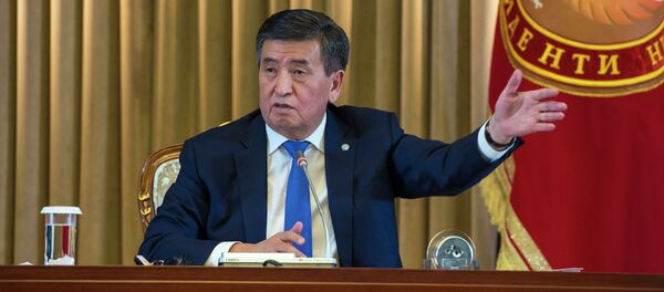 Первая пресс-конференция президента Сооронбая Жээнбекова по итогам 2018 года - Sputnik Кыргызстан