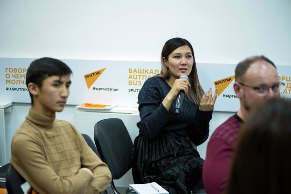 Мастер-класс Веры Костамо для кыргызстанских журналистов - Sputnik Кыргызстан