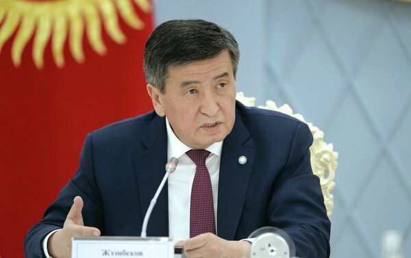 Жээнбеков отметил, что сотрудничество двух стран вышло на качественно новый уровень стратегического партнерства и союзничества. - Sputnik Кыргызстан