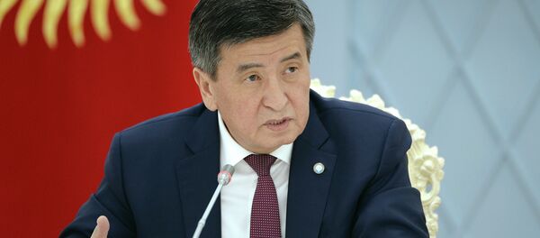 Кыргызстандын президенти Сооронбай Жээнбеков. Архив - Sputnik Кыргызстан