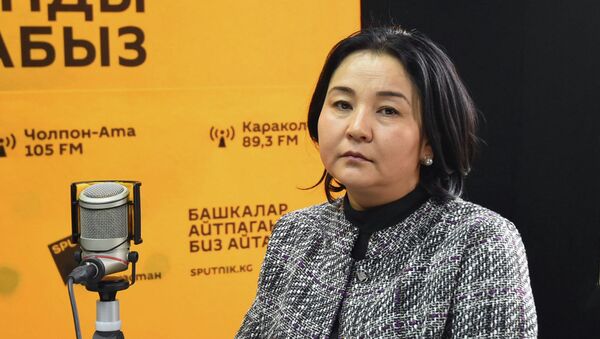 Главный специалист управления образования при мэрии Бишкека Гузель Турдубаева - Sputnik Кыргызстан