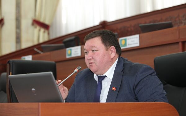Депутат Жогорку Кенеша Мирлан Жээнчороев - Sputnik Кыргызстан