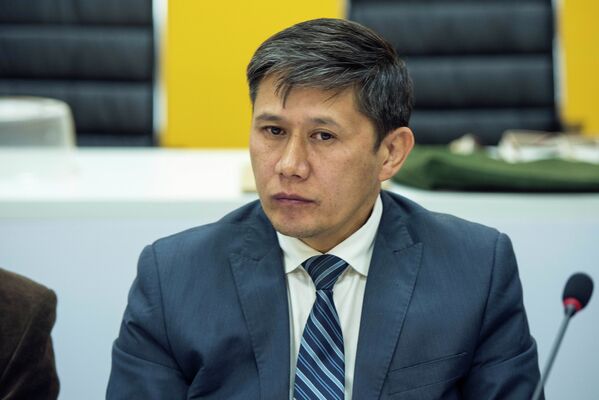Заместитель директора Госагентства охраны окружающей среды и лесного хозяйства Арсен Рыспеков - Sputnik Кыргызстан